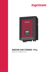 Ingeteam INGECON SUN STORAGE 1Play Manual De Instalacion Y Uso