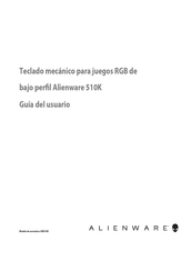 Alienware AW510K Guia Del Usuario