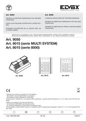 Elvox 9015 Manual Del Usuario