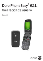 Doro PhoneEasy 621 Guía Rápida De Usuario