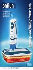 Braun MR 5550 V Manual De Instrucciones