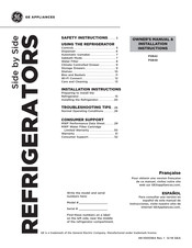 GE PSB48 Manual Del Propietario E Instrucciones De Instalación