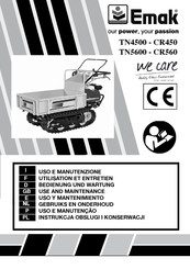 EMAK CR 450 Uso Y Mantenimiento