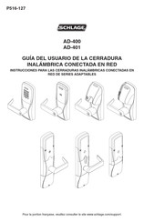 Ingersoll Rand Schlage AD-400 Guia Del Usuario