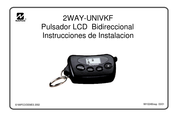 NAPCO 2WAY-UNIVKF Instrucciones De Instalación