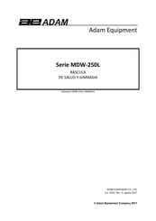 Adam MDW-250L Serie Manual Del Usario