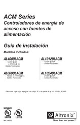 Altronix AL1012ULACM Guia De Instalacion