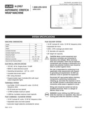 Uline H-2957 Manual De Usuario