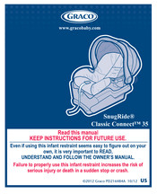 Graco SnugRide Classic Connect 35 Manual De Instrucciones