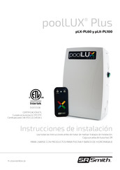 S.R.Smith pLX-PL100 Instrucciones De Instalación