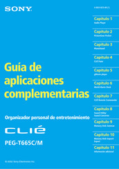 Sony CLIE PEG-T665C/M Guía De Aplicaciones Complementarias