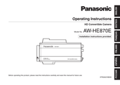 Panasonic AW-HE870E Manual Del Operador