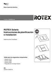 Daikin Rotex Solaris V26P Instrucciones De Planificación E Instalación