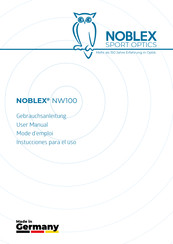 Noblex NW100 Instrucciones Para El Uso