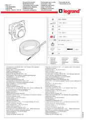 LEGRAND PRO 21 Manual De Instrucciones