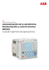 ABB REC615 Manual Del Usario