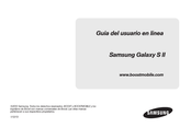 Samsung GALAXY S II Guia Del Usuario