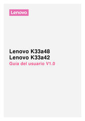 Lenovo K33a42 Guia Del Usuario