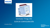 Philips RESPIRONICS Trilogy 202 Guía De Configuración