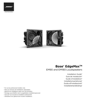 Bose EdgeMax EM180 Guia De Instalacion