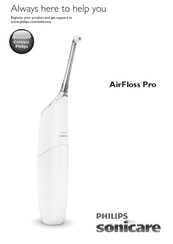 Philips Sonicare AirFloss Pro Manual De Instrucciones