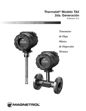 Magnetrol Thermatel TA2 Manual De Operación E Instalación