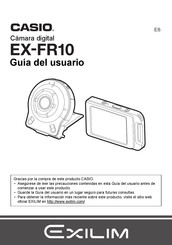 Casio Exilim EX-FR10 Guia Del Usuario