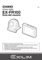 Casio EXILIM EX-FR100 Guia Del Usuario