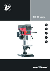 Rotwerk RB 18 vario Instrucciones De Uso