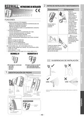 REDWALL SIP-3020CAM DN Instrucciones De Instalación