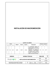 epm RA4-100 Instalación De Macromedición