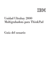 IBM Ultrabay 2000 Guia Del Usuario