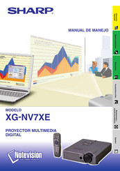 Sharp Notevision XG-NV7XE Manual De Manejo