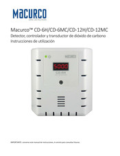 Macurco CD-12H Manual De Instrucciones