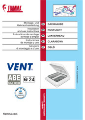 Fiamma VENT e24 Instruciones De Montaje Y Uso