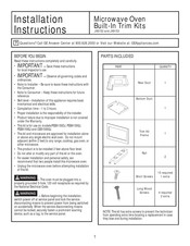 GE JX9153 Instrucciones De Instalación