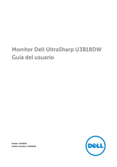 Dell UltraSharp U3818DW Guia Del Usuario