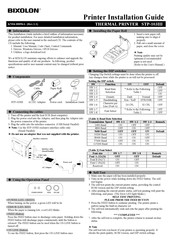 Bixolon STP-103III Guia De Instalacion