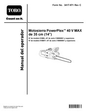 Toro PowerPlex 51880 Manual Del Operador