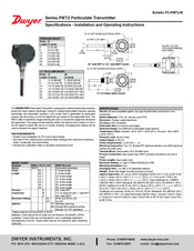 Dwyer PMT2-05-A-U2 Manual Del Usuario