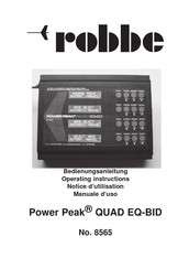ROBBE Power Peak QUAD EQ-BID Manual Del Usaurio