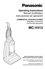 Panasonic MC-V414 Instrucciones De Operación