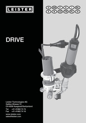Leister Drive Manual Del Usuario