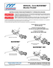 TFT BLITZFIRE Serie Instrucciones Para Mantenimiento Y Operación Segura