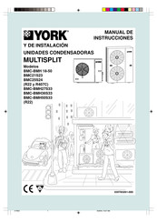 York BMC-BMH27S33 Manual De Instrucciones Y De Instalación