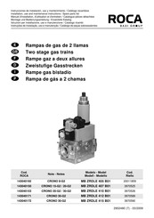 Baxi ROCA CRONO 15-G2/20-G2 Instrucciones De Instalación, Uso Y Mantenimiento