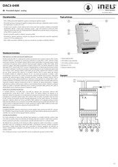 iNels DAC3-04M Guia De Inicio Rapido