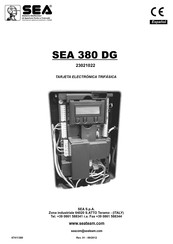 SEA 380 DG Manual De Instrucciones