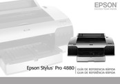 Epson Stylus Pro 4880 Guía De Referencia Rápida