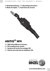 Abicor Binzel ABITIG WH 400WS Instructivo De Servicio